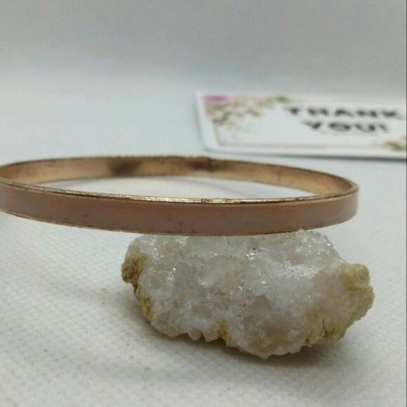 Vintage pale pink enamel bracelet - Picture 1 of 2